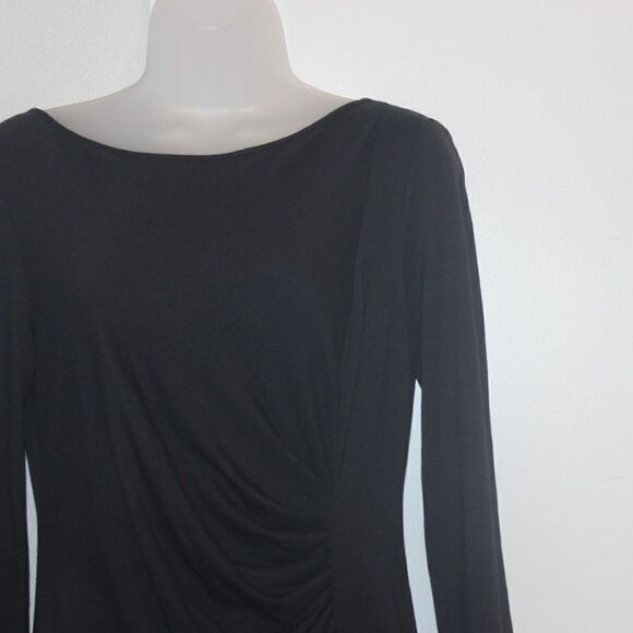 Genny Black Long Sleeve  Dress Women Size 8 - Picture 7 of 13